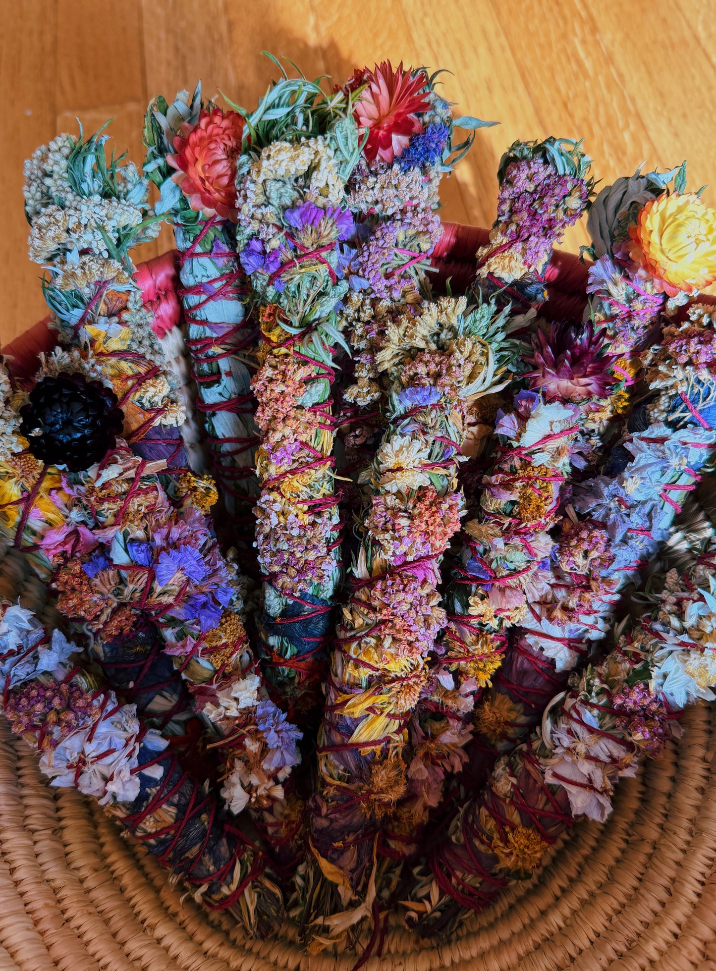 Mugwort + Flower wand bundle {Plant Medicine Flower Wand + Yarrow Flower Essence}