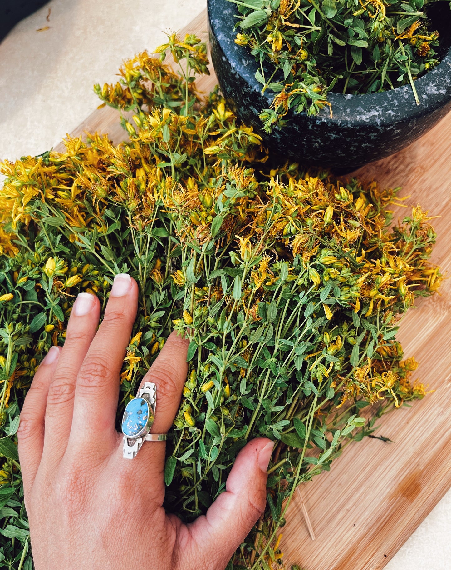 Solar Rising {Mood Support, Protection, St. John's Wort + Lemon Balm}