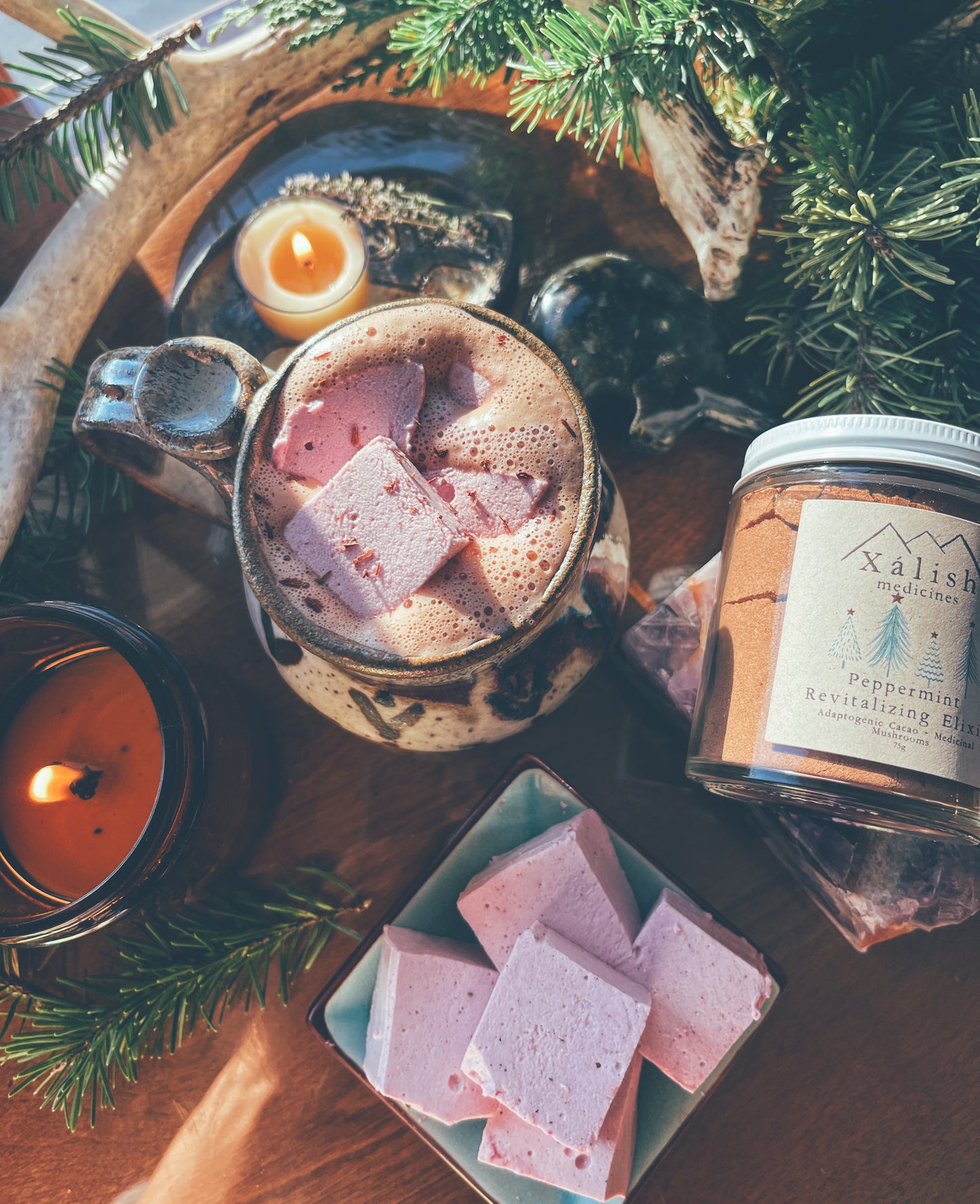 Mint Cacao Adaptogenic Revitalizing Elixir