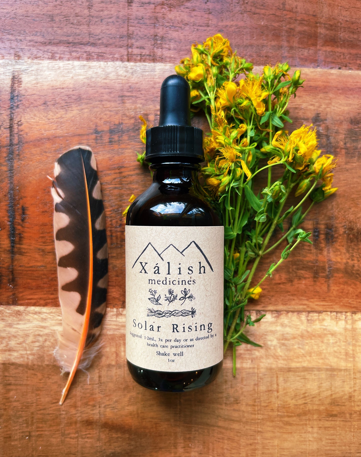 Solar Rising {Mood Support, Protection, St. John's Wort + Lemon Balm}
