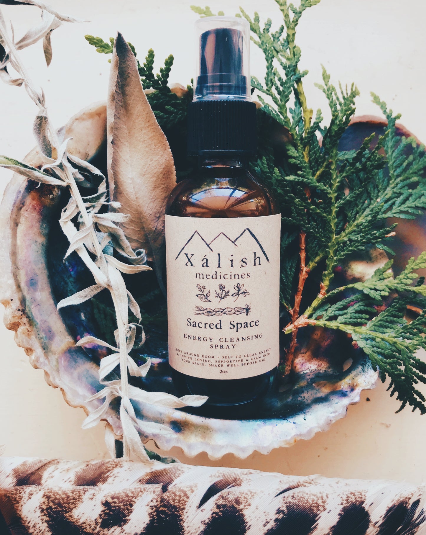 Sacred Space Smokeless Smudge Spray (Cedar + Sagebrush)