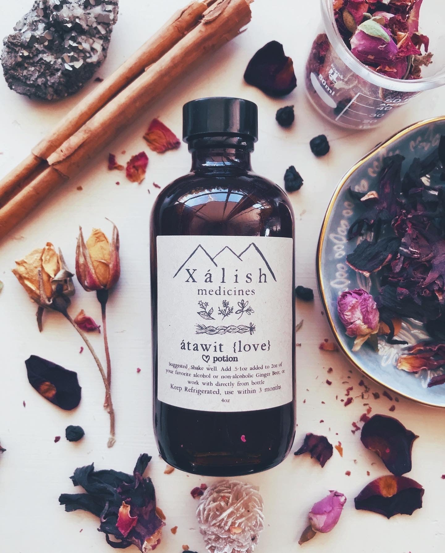 Àtawit {Love + Heart} Elixir, limited batch 🌹 (delicious in Herbal mocktails)