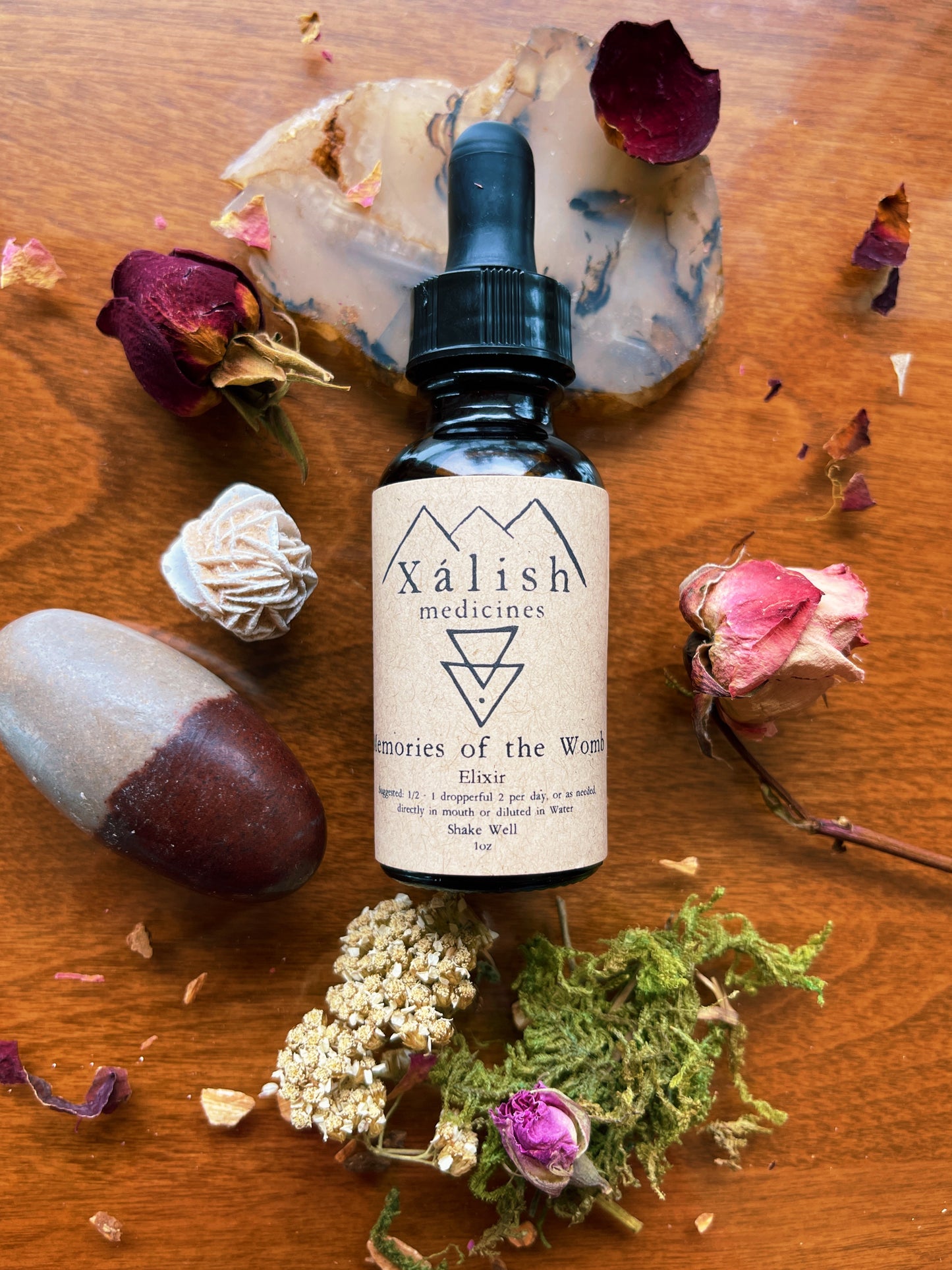 Memories of the Womb (Moontime + Womb healing herbal remedy)