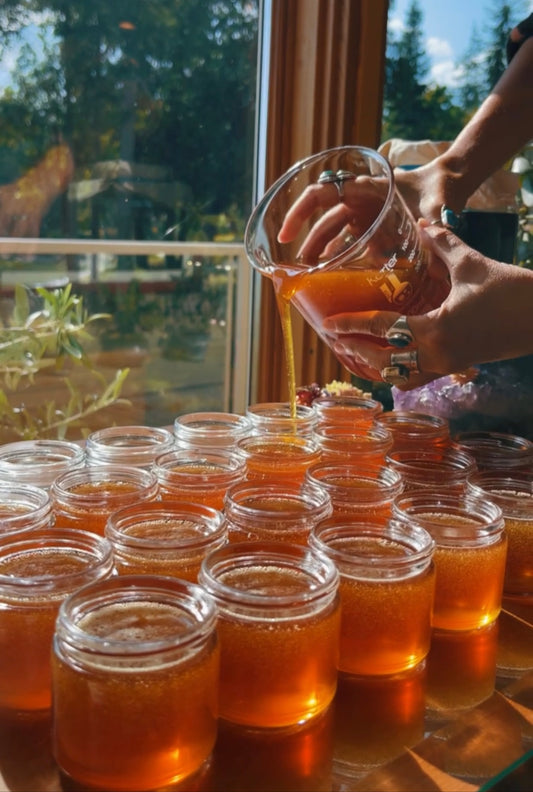 Burdock Honey {nourishment + gut healing + liver support}