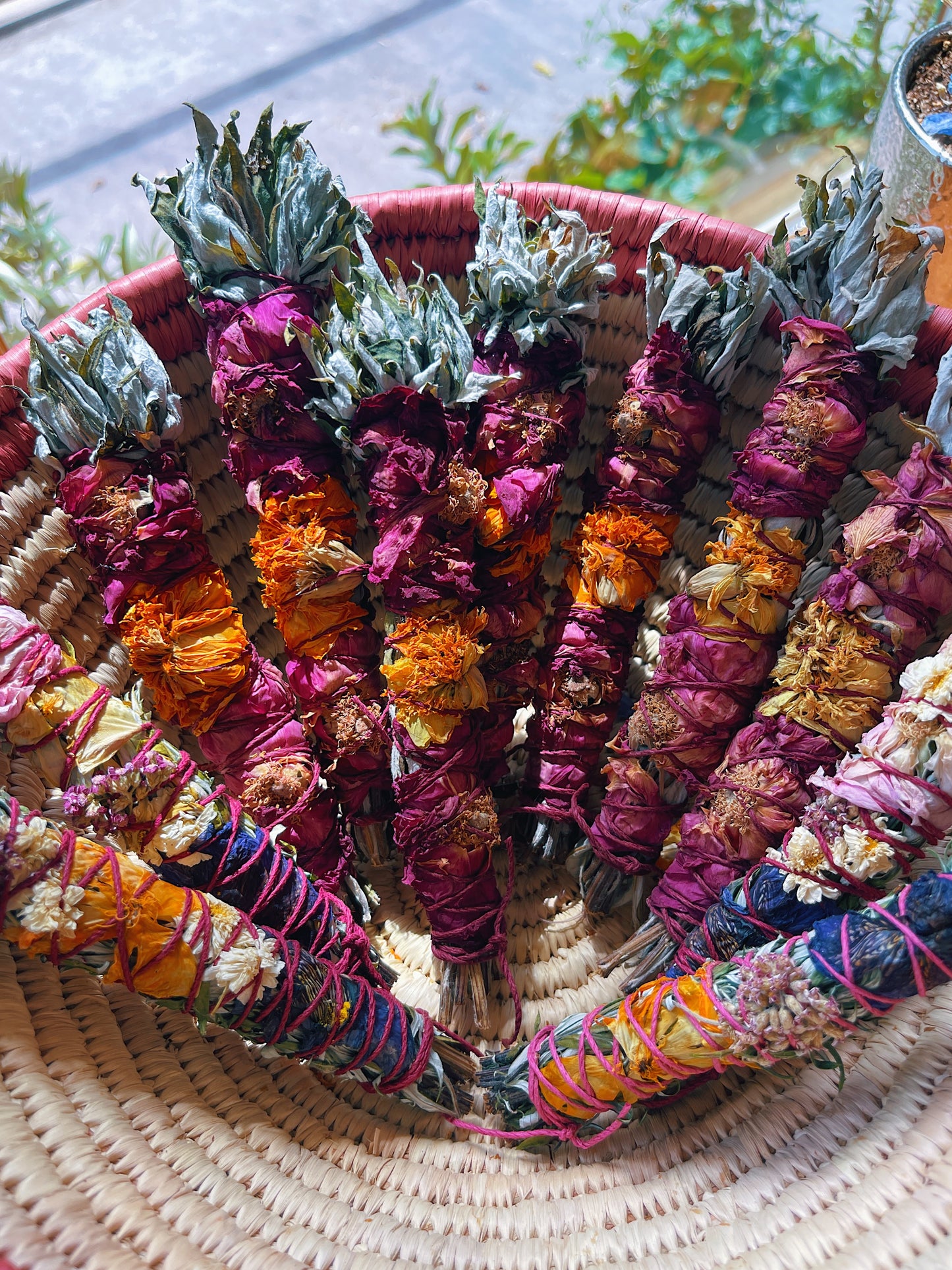 Mugwort + Flower wand bundle {Plant Medicine Flower Wand + Yarrow Flower Essence}