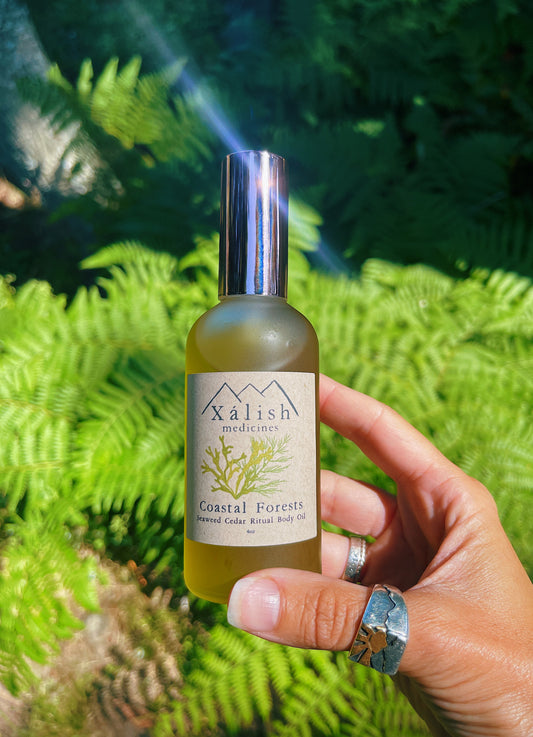 Coastal Forests {Seaweed + Cedar} Body Oil