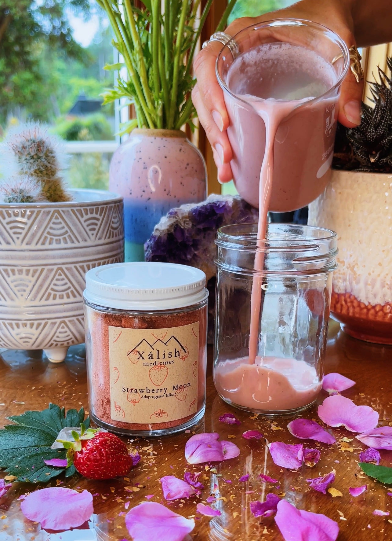 Strawberry Moon Adaptogenic Elixir
