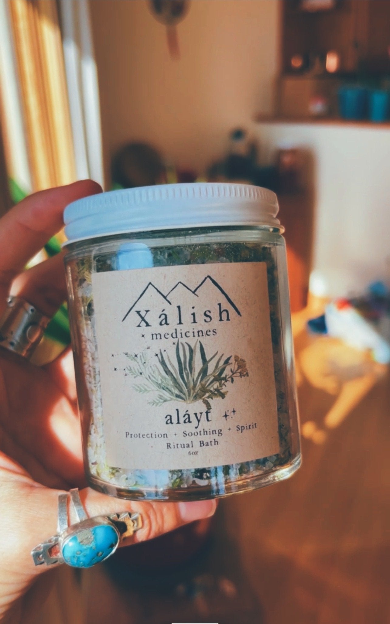Aláyt {Seaside} Seaweed + Nettle + Cedar Ritual Bath Salt