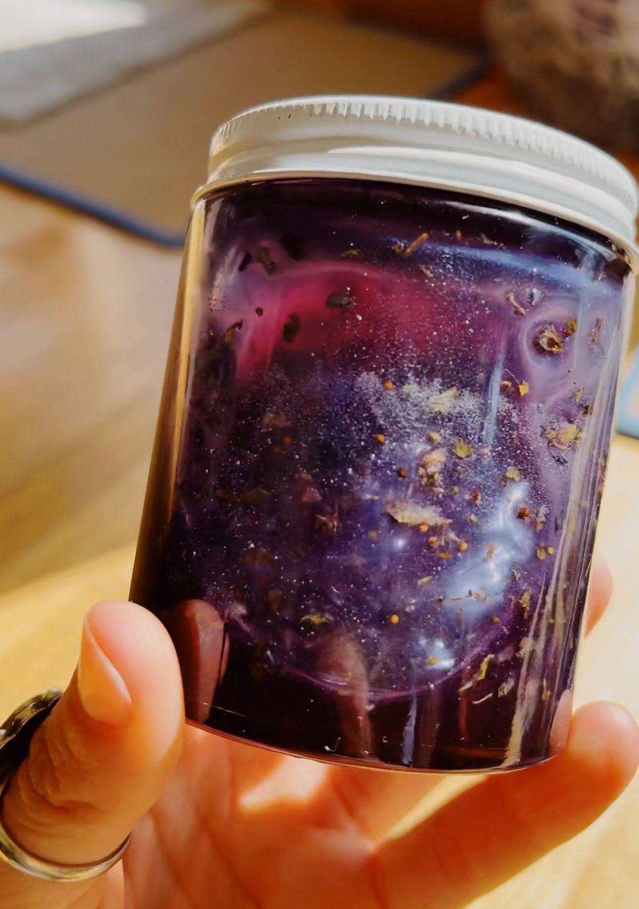 Interstellar Starseed 2.0 Tulsi Blue Butterfly Flower Cosmic Honey