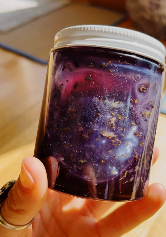 Interstellar Starseed 2.0 Tulsi Blue Butterfly Flower Cosmic Honey