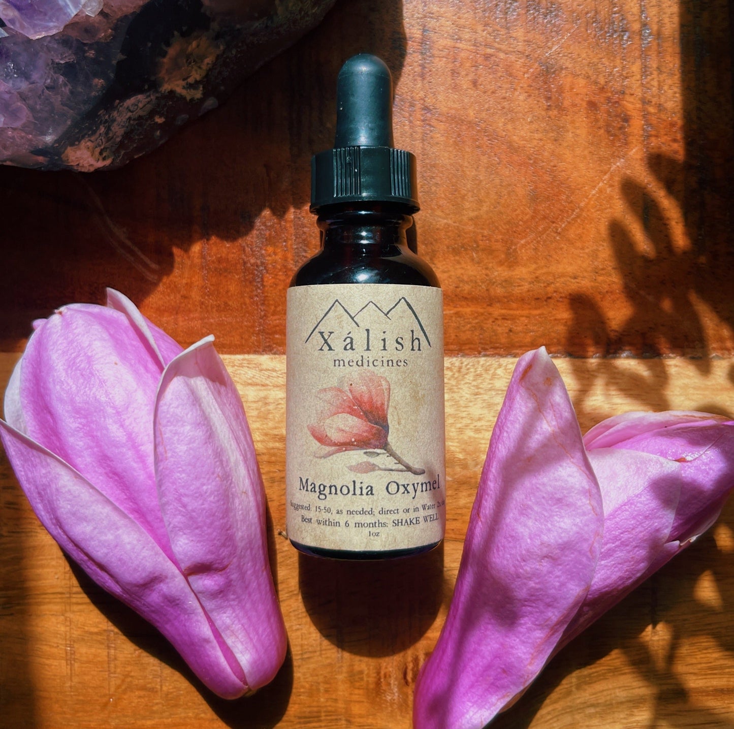 Magnolia Flower elixir {heart expansion, joy, integration, allergies, digestion, anxiety support}