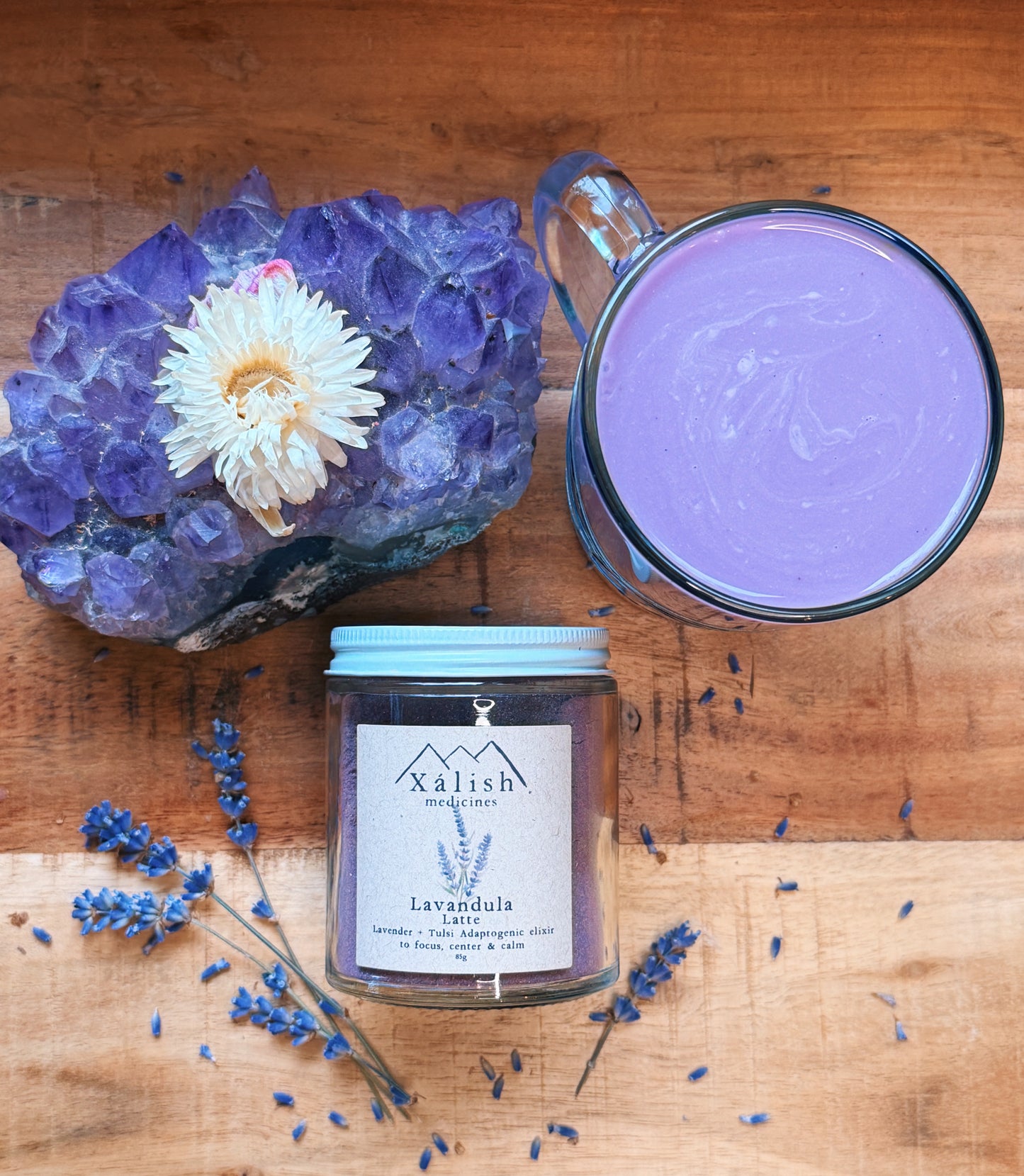 Lavandula Elixir: Adaptogenic elixir to focus + center