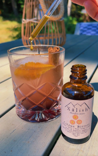 West Coast Citrus Bitters {Liver + Gut + Anxiety support} - alcohol free