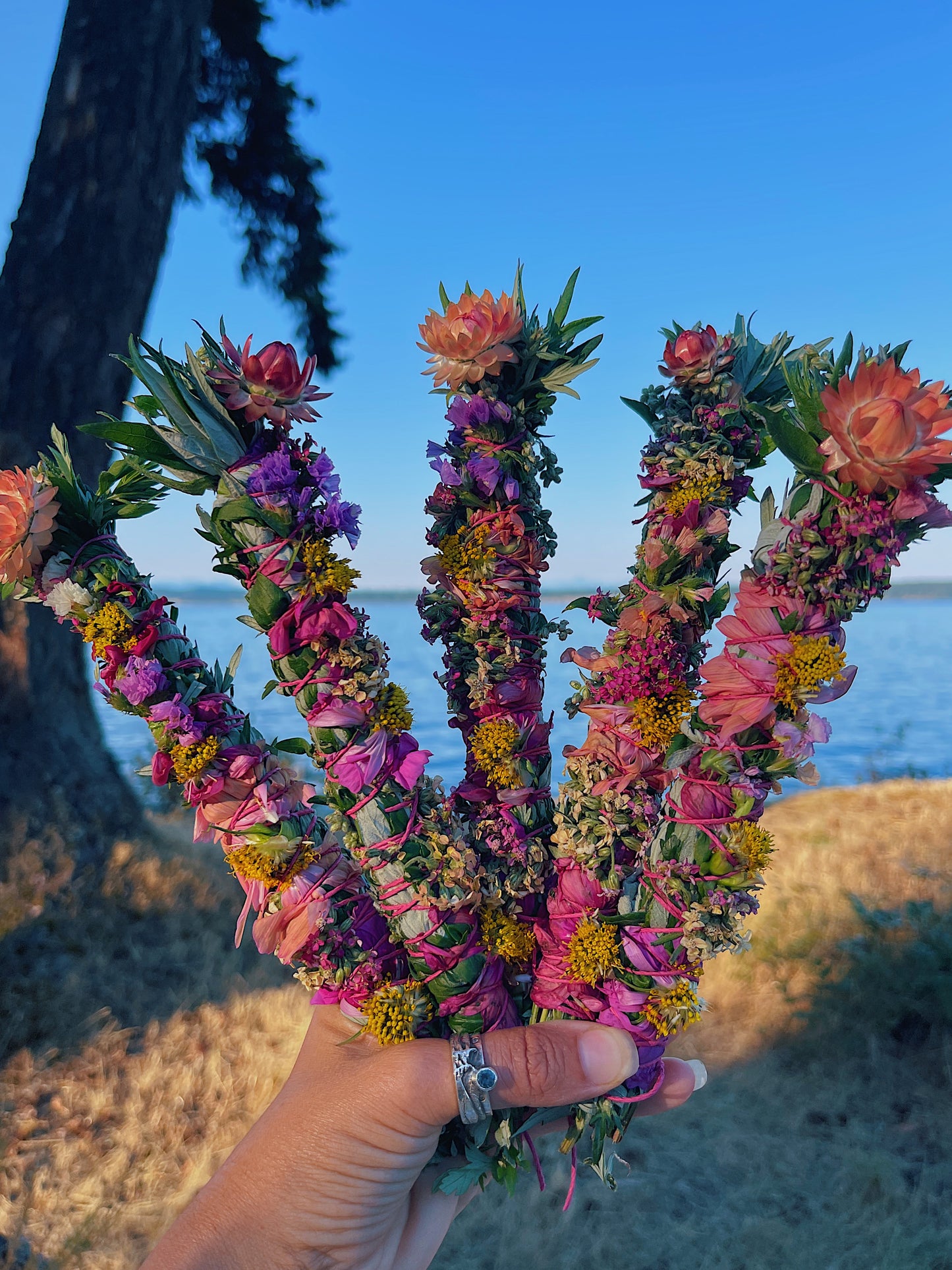 Mugwort + Flower wand bundle {Plant Medicine Flower Wand + Yarrow Flower Essence}