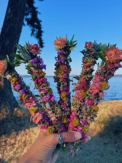 Mugwort + Flower wand bundle {Plant Medicine Flower Wand + Yarrow Flower Essence}