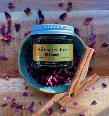 Hibiscus Rose Infused Honey 🌹