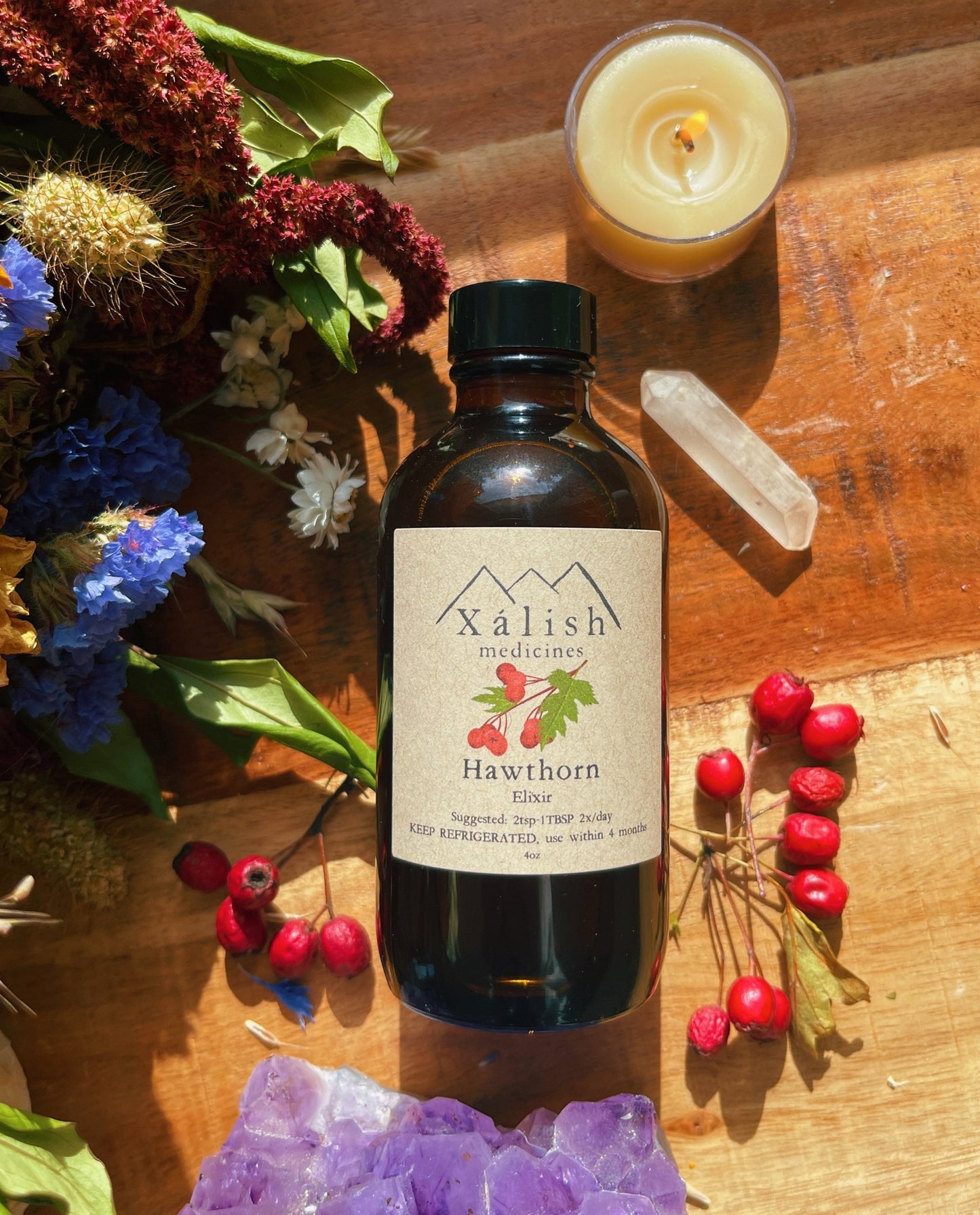 Hawthorn Elixir {Grief + Heart Medicine}