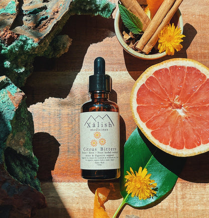 West Coast Citrus Bitters {Liver + Gut + Anxiety support} - alcohol free