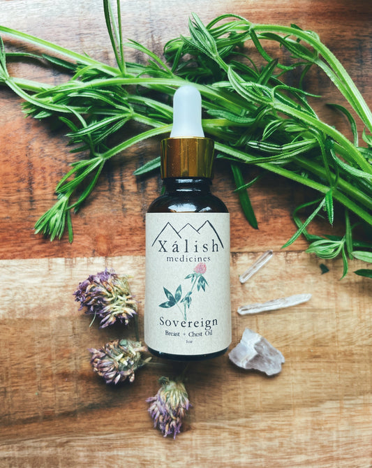 Sovereign Lymphatic Chest + Body Oil