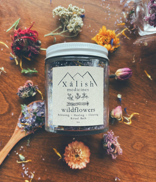 Wild Flowers Ritual Healing Bath